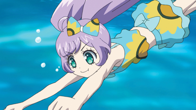 TVアニメ『プリパラ』第110話「水泳大会ぷり！イゴ！」より先行場面カット到着
