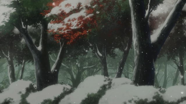 TVアニメ『クロムクロ』第22話「鬼が哭いた雪中花」より先行場面カット到着