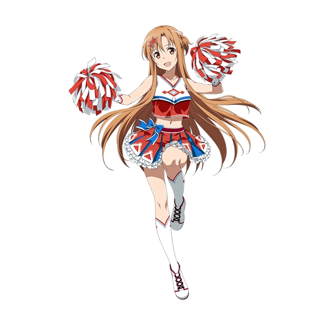 アプリ『SAO コード・レジスタ』アスナ、シリカ、リーファ、フィリアが可愛いチアリーダー姿に！-3