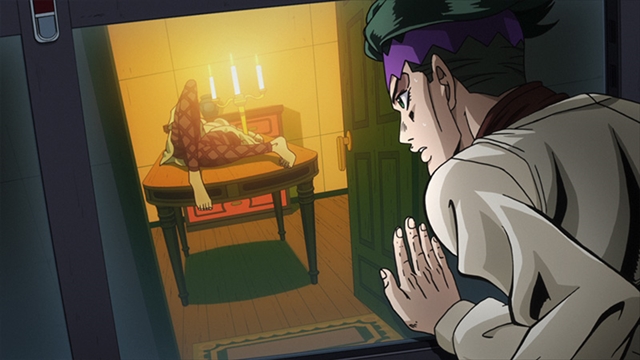 TVアニメ『ジョジョの奇妙な冒険 ダイヤモンドは砕けない』第28話「ハイウェイ・スター その１」より先行場面カット到着-4