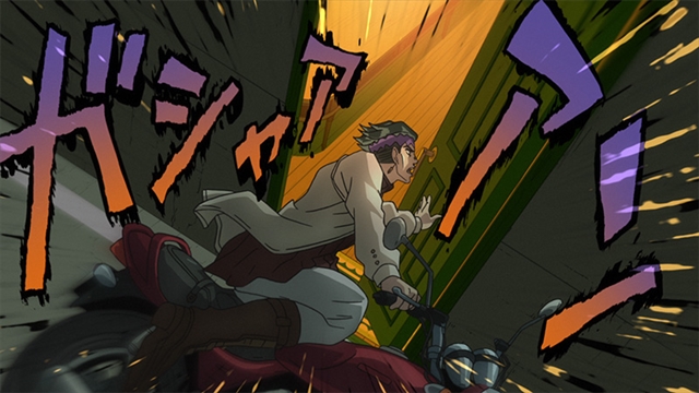 TVアニメ『ジョジョの奇妙な冒険 ダイヤモンドは砕けない』第28話「ハイウェイ・スター その１」より先行場面カット到着-6