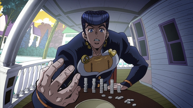 TVアニメ『ジョジョの奇妙な冒険 ダイヤモンドは砕けない』第28話「ハイウェイ・スター その１」より先行場面カット到着-1