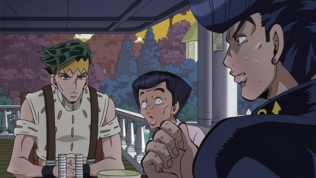 TVアニメ『ジョジョの奇妙な冒険 ダイヤモンドは砕けない』第28話「ハイウェイ・スター その１」より先行場面カット到着-2