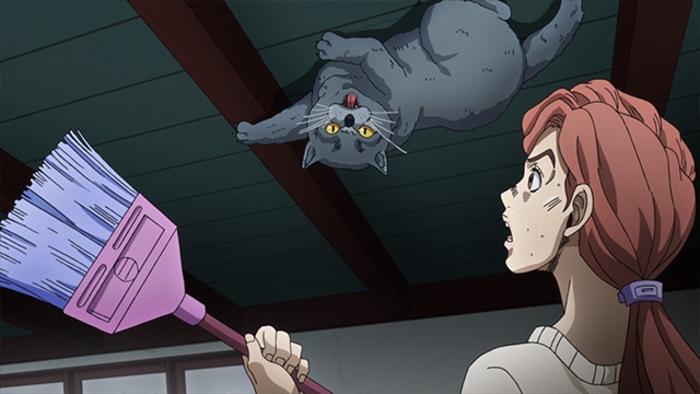 TVアニメ『ジョジョの奇妙な冒険 ダイヤモンドは砕けない』第30話「猫は吉良吉影が好き」より先行場面カット到着-4