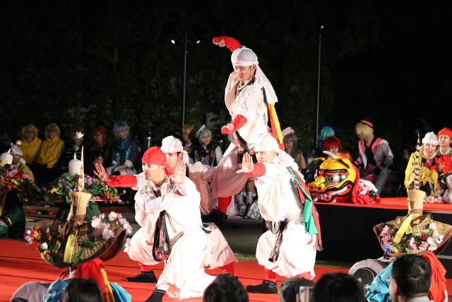 AGF2016の裏側でコスプレ文化×日本の伝統装束がコラボレーション！　池袋の町を舞台に舞い躍る！-24