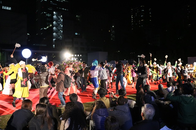 AGF2016の裏側でコスプレ文化×日本の伝統装束がコラボレーション！　池袋の町を舞台に舞い躍る！-38