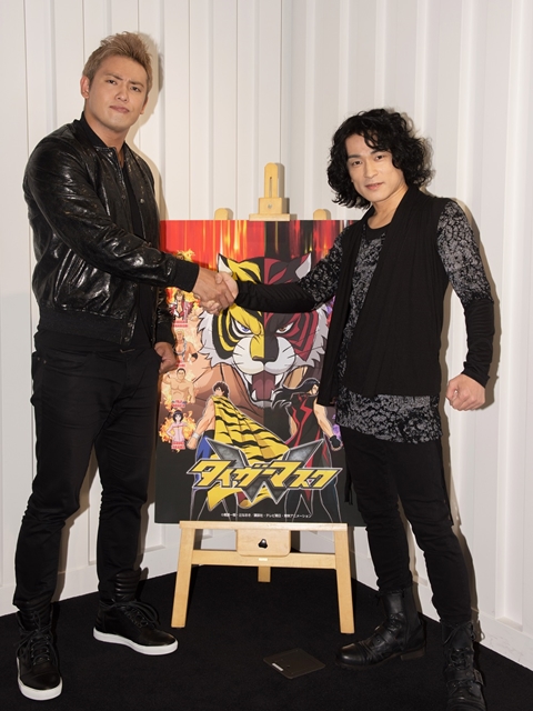 TVアニメ『タイガーマスクW』オカダ・カズチカさんの声を担当する森田成一さんとご本人の対談インタビューが到着！