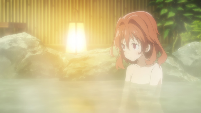 TVアニメ『装神少女まとい』第7話「海と温泉、ときどき悪霊」より場面カットが到着！