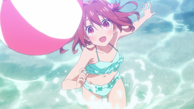 TVアニメ『装神少女まとい』第7話「海と温泉、ときどき悪霊」より場面カットが到着！