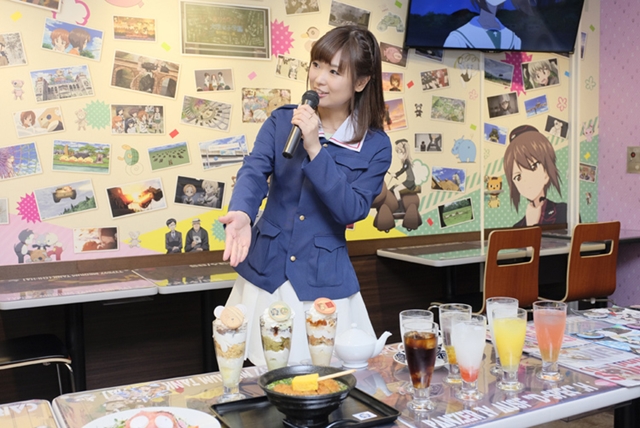 声優・渕上舞さんも料理に太鼓判！『ガルパン』コラボカフェは フードもハイクオリティ！