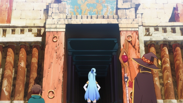 TVアニメ『この素晴らしい世界に祝福を！２』第3話より先行場面カット到着！　アクアが出来る女神に!?