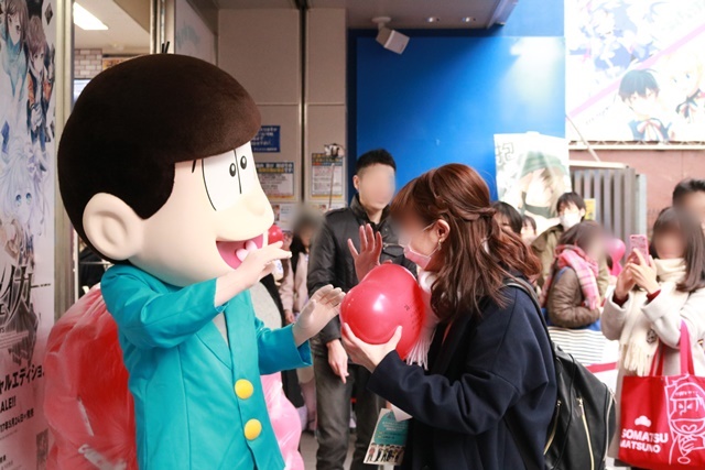 バレンタインデーは『おそ松さん』と一緒！アニメイト池袋本店にて6つ子によるお渡しイベント開催／レポート-4