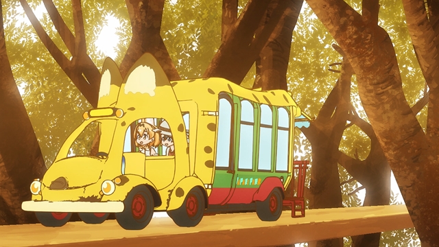 TVアニメ『けものフレンズ』第10話「ろっじ」より、先行場面カットが到着！　宿泊したロッジに幽霊……？の画像-1