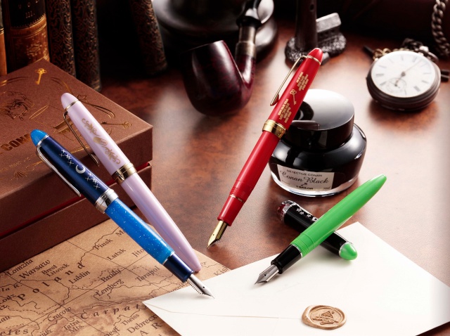 『名探偵コナン』と「セーラー万年筆」が初のコラボレーション！　 青山剛昌先生公認のオフィシャル万年筆が誕生！-2