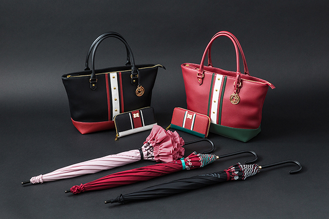 懐かしの名作『少女革命ウテナ』×SuperGroupiesのコラボアイテムが登場！　上品なデザインのバッグ＆財布＆傘がラインナップの画像-1