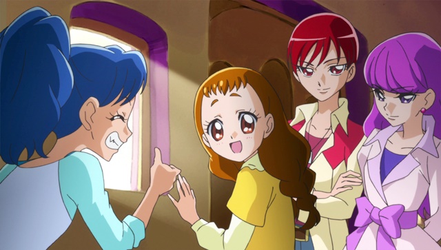 TVアニメ『キラキラ☆プリキュアアラモード』第7話「ペコリン、ドーナツ作るペコ～!」より先行場面カット到着！　プリキュアの5人がお茶会することに！