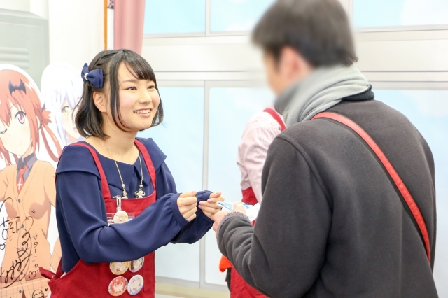声優・富田美憂さんが『ガヴリールドロップアウト』ミュージアム1日店員で、第3話の「へいらっしゃい」を披露！　最終回へ向けてのコメントもの画像-11