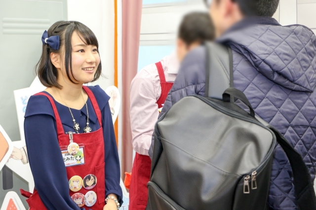 声優・富田美憂さんが『ガヴリールドロップアウト』ミュージアム1日店員で、第3話の「へいらっしゃい」を披露！　最終回へ向けてのコメントもの画像-13