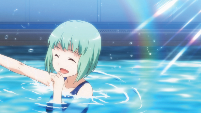 TVアニメ『亜人（デミ）ちゃんは語りたい』第12話より先行カット到着！水着で集まった亜人ちゃんたちはプールへ！