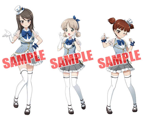 アプリゲーム『ガルパン』新アイドル衣装の継続高校とレオポンさんチームが登場！　「アニメジャパン」で開催されたファン投票結果も発表