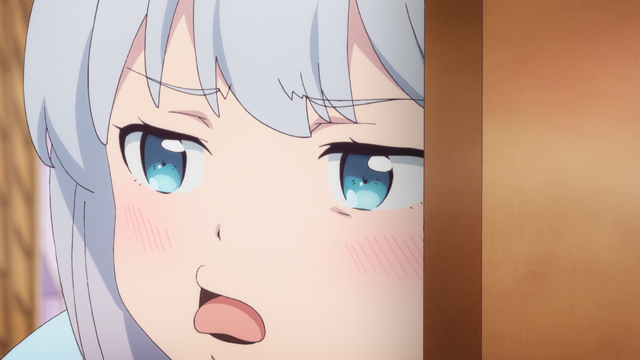 TVアニメ『エロマンガ先生』第6話より先行場面カット到着！めぐみを部屋に迎え入れた紗霧がとった、驚くべき行動とは!?