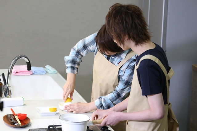 『SUPER LOVERS 2』皆川純子さん・前野智昭さんが、ある料理に挑戦！　キャラソンアルバムより、ダイジェスト映像を公開の画像-3