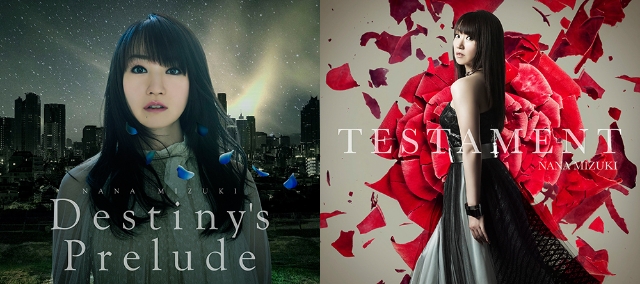 水樹奈々さん、2枚同時発売のニューシングル「Destiny’s Prelude」「TESTAMENT」のジャケット写真が公開！