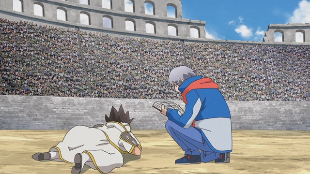 TVアニメ『銀の墓守り』第12話より、あらすじ＆先行カット到着！　水銀はタケシの代わりに敵と対戦するのだが……-7