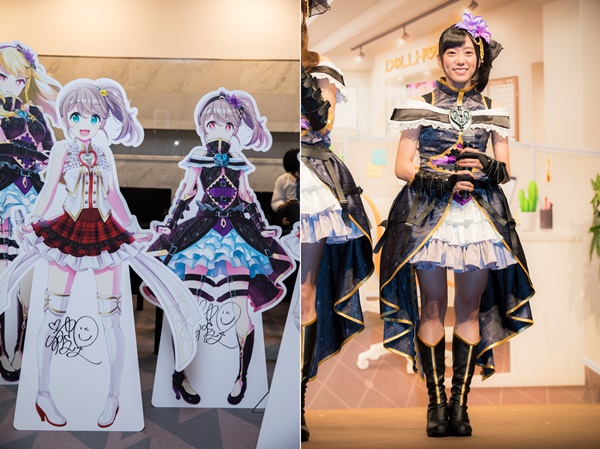 努力をすれば報われるということを伝えたいです――『プロジェクト東京ドールズ』発表会開催！　声優陣が作中の衣装を身に纏って登場！の画像-9
