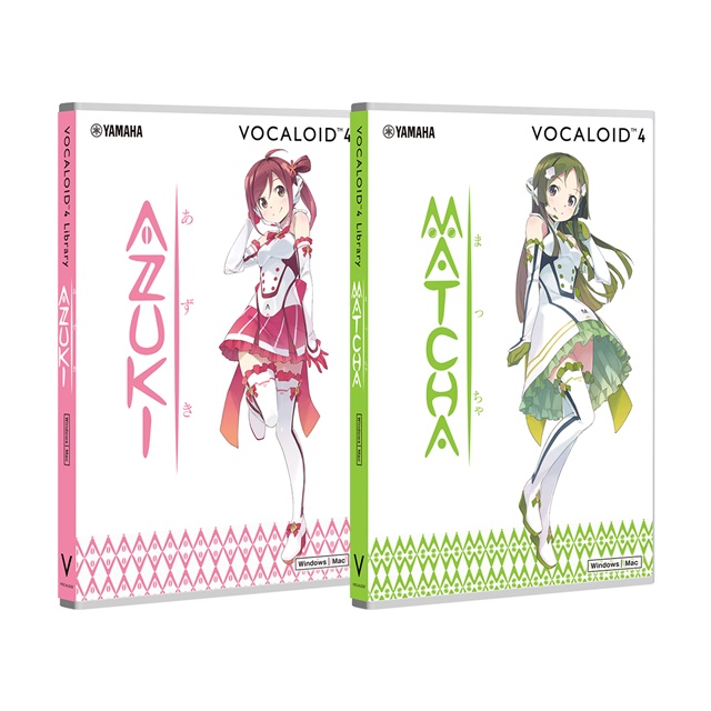 大坪由佳さん・大橋彩香さんの声を元に製作された『VOCALOID4 Library AZUKI＆MATCHA』が発売開始！