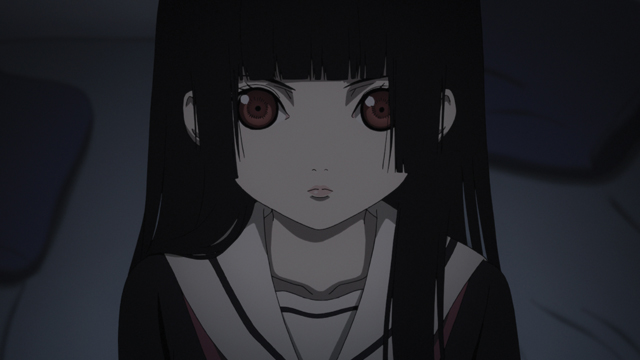 TVアニメ『地獄少女 宵伽』第3話「いつか誰かが…」より場面カット到着！ある夜、亜希良は母が片手に藁人形を握る姿を目撃し……-6