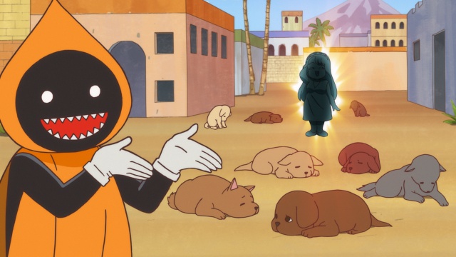 TVアニメ『魔法陣グルグル』第5話「救え！シュギ村」のあらすじ＆場面写真公開！　シュギ村を滅ぼすという魔王ギリにニケは……の画像-2