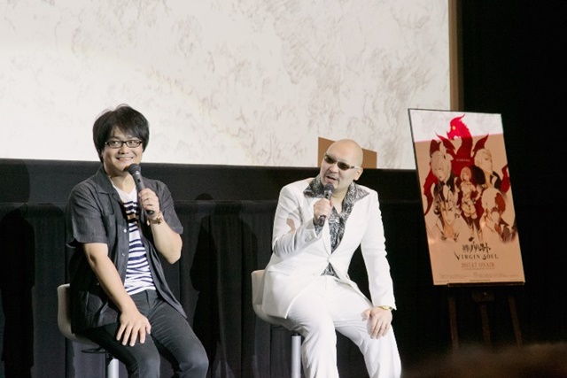 『神撃のバハムート VIRGIN SOUL』前半一挙上映会に、カイザル役の井上剛さんとディアス役の間宮康弘さんがゲスト出演！
