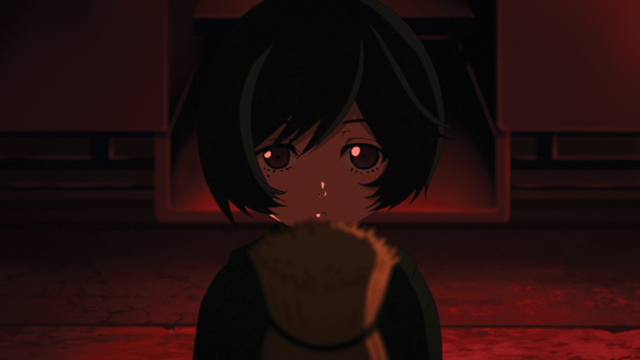 TVアニメ『地獄少女 宵伽』第6話「あやおり」より場面カット到着！唯が捜していた事件のカギを握るタトゥのある人物が……