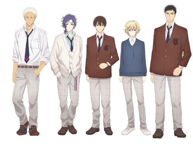 TVアニメ『サンリオ男子』キービジュアル＆メインキャラクター5人のカラー設定画が解禁！　公式サイトもリニューアル
