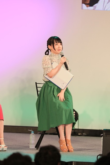 大野柚布子さん、遠藤ゆりかさん、古賀葵さんがエンデイング主題歌「楔」をステージで初披露！　『天使の３Ｐ！』スペシャルステージオフィシャルレポートの画像-4