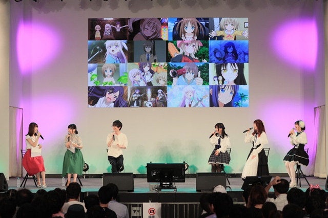 大野柚布子さん、遠藤ゆりかさん、古賀葵さんがエンデイング主題歌「楔」をステージで初披露！　『天使の３Ｐ！』スペシャルステージオフィシャルレポートの画像-2