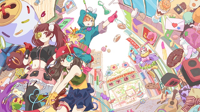 10月4日スタートの『URAHARA』が、アニメの舞台である「原宿竹下通り商店会」から公認！　10月14日よりスタンプラリーなどのキャンペーンを開催-1