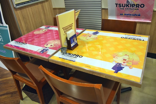 コンセプトは「TSUKIPRO KITCHEN」！　『TSUKIPRO THE ANIMATION』とコラボした、アニメイトカフェ池袋3号店をレポート！