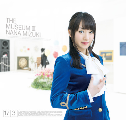 水樹奈々さんのベストアルバム「THE MUSEUM Ⅲ」のジャケット写真公開！　付属のBD/DVDには今年1月に放送された特別番組が収録の画像-1