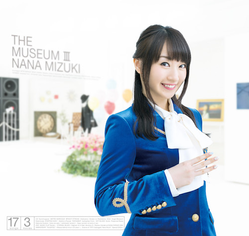 水樹奈々さんのベストアルバム「THE MUSEUM Ⅲ」のジャケット写真公開！　付属のBD/DVDには今年1月に放送された特別番組が収録-2