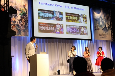 川澄綾子さん、大久保瑠美さん、植田佳奈さんが登壇した「Fate/Grand Order ゲストトークステージ in 秋葉原祭り 2017」をレポート