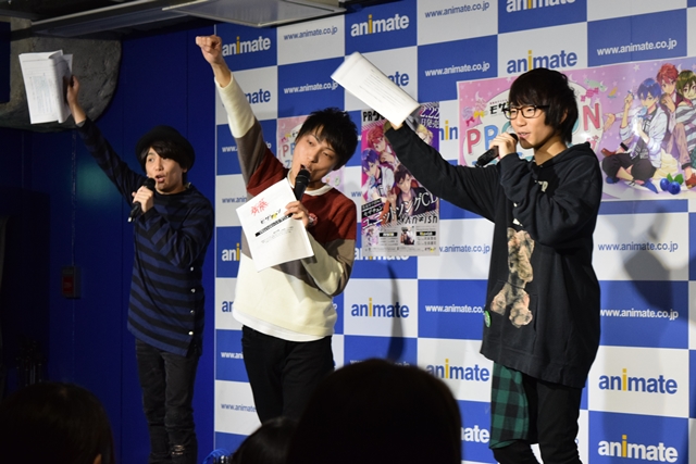 新曲披露、私服、バースデイサプライズも！　齊藤智也さん、根塚良さん、山本智哉さんが贈る“初づくし”の『モザチュン』PROCYONファンミーティングをレポート！