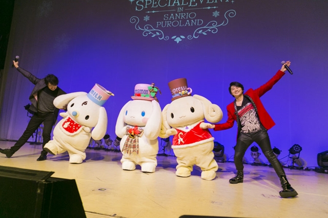 下野紘さん『ニル・アドミラリの天秤』EDテーマ担当を、シナモロールとのクリスマスイベントで大発表！