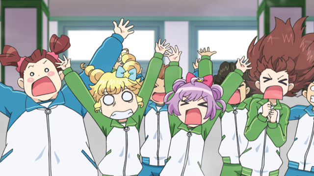 TVアニメ『アイドルタイムプリパラ』第39話より先行場面カット到着！一年の締めくくりに、アボカド学園では大掃除が行われて……