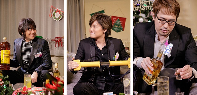 クリスマスパーティで大盛り上がり！　森久保祥太郎さん＆安元洋貴さんをゲストに迎えた、浪川大輔さんの『パリピ！』第3弾の撮影レポ＆インタビューの画像-5