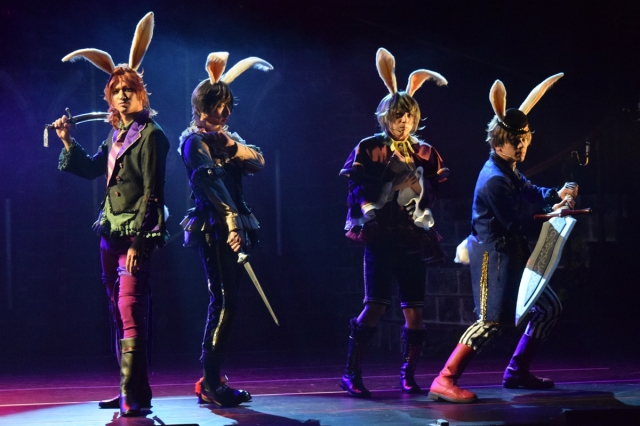 ウサミミがキュートなアイドル達から目が離せない！『ツキウタ。』ステージ「Rabbits Kingdom」ゲネプロをレポート！