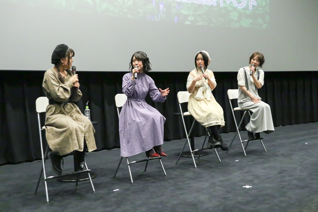 スローライフが現場の合言葉になってます――松田利冴さん、下地紫野さん、悠木碧さん、安済知佳さんが登壇した『ハクメイとミコチ』先行上映イベントレポート-7
