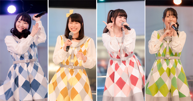 STARTails☆の4人がTVアニメ『スロウスタート』主題歌CDリリースイベントで「ne! ne! ne!」を含む3曲を披露！の画像-1