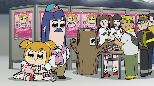TVアニメ『ポプテピピック』#3「ザ・ドキュメント」より場面カットが到着の画像-7